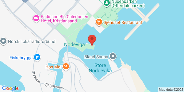 Map displaying event location