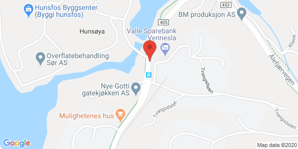 Map displaying event location