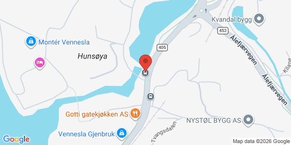 Kart som viser hvor arrangementet foregår