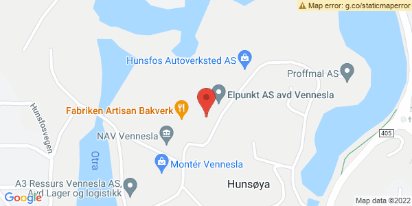 Map displaying event location