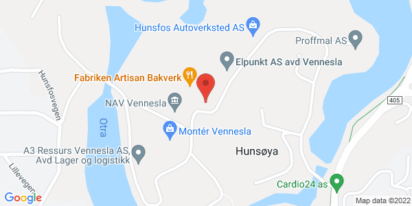Map displaying event location