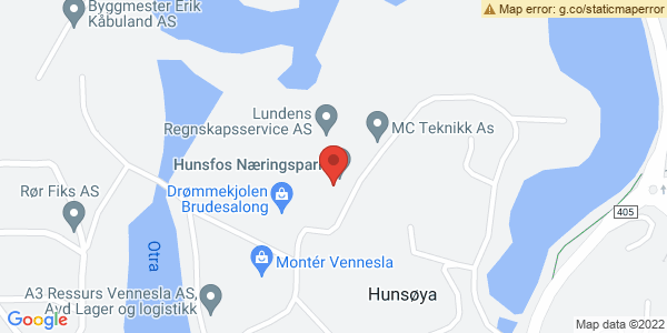 Map displaying event location