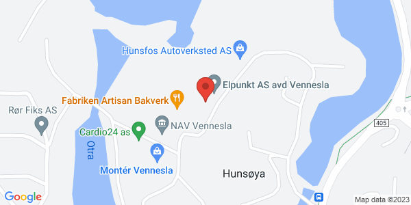 Map displaying event location