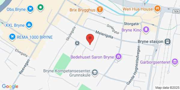 Map displaying event location