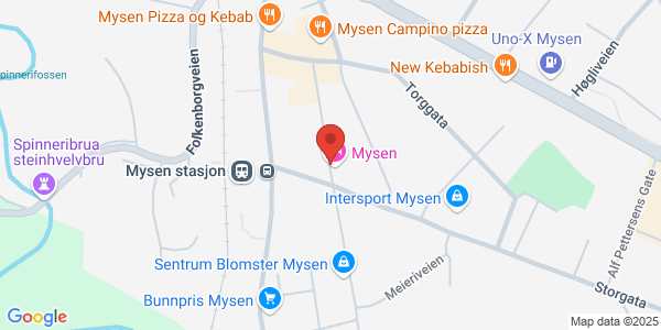 Map displaying event location