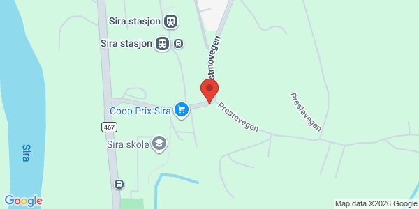 Map displaying event location