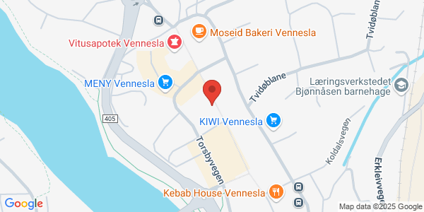 Map displaying event location