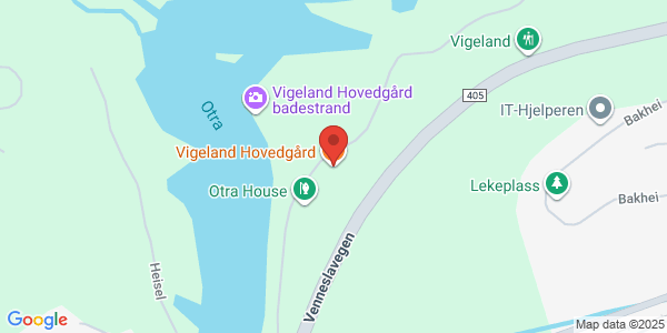 Map displaying event location