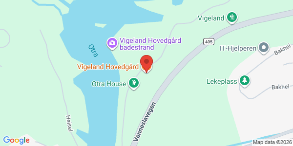 Map displaying event location