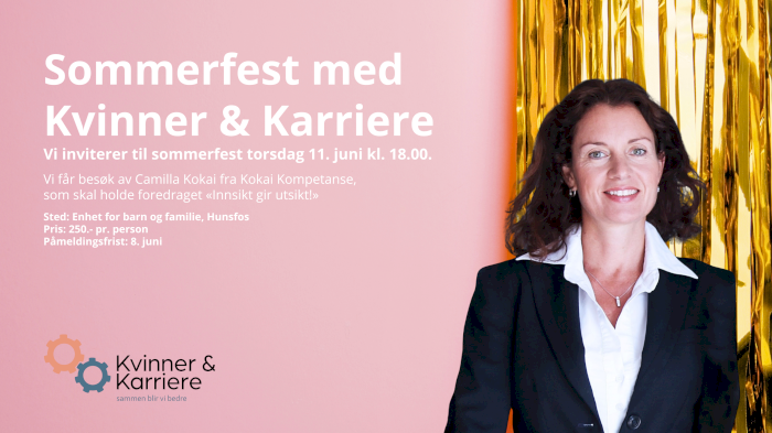 Sommerfest med Kvinner & Karriere