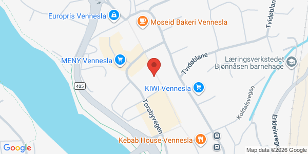 Map displaying event location