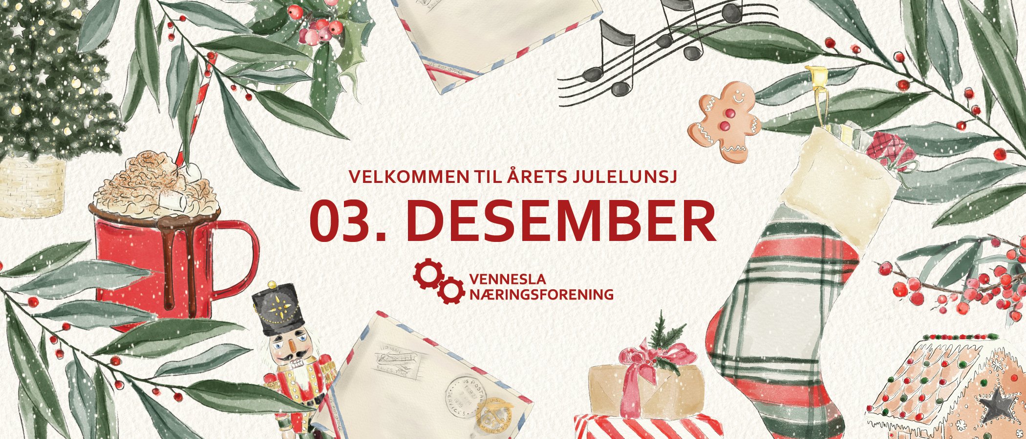 Julelunsj 3 desember