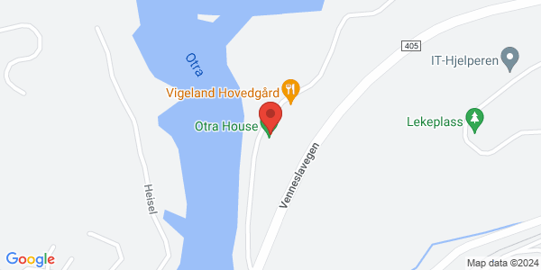 Map displaying event location