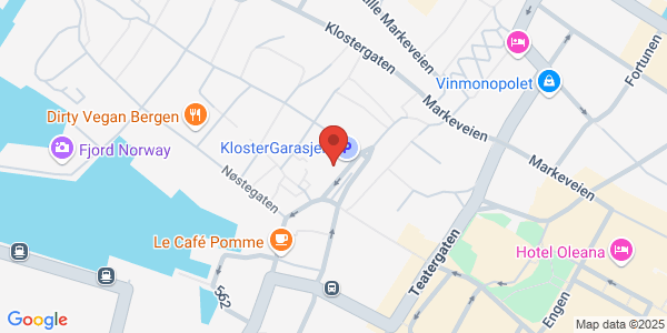 Map displaying event location