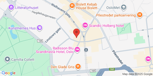 Map displaying event location