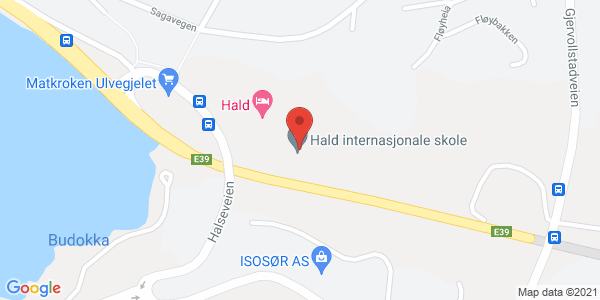 Map displaying event location