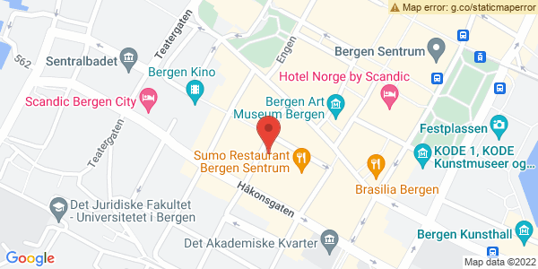 Map displaying event location