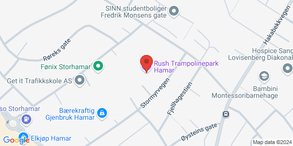 Map displaying event location