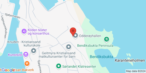Map displaying event location