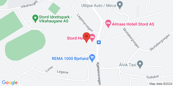 Map displaying event location