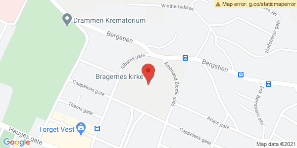 Kart som viser hvor arrangementet foregår