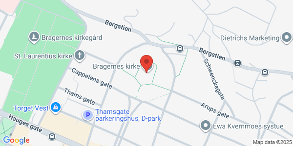 Map displaying event location