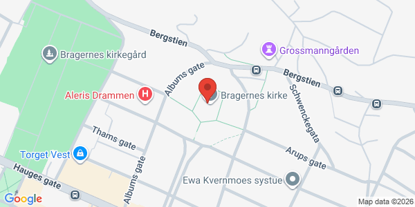 Kart som viser hvor arrangementet foregår