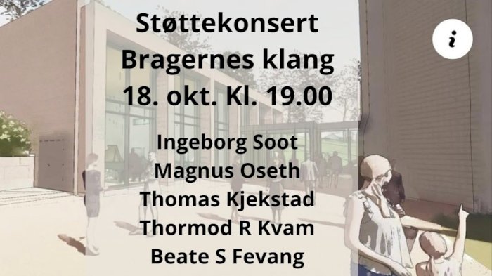 Støttekonsert for Bragernes klang