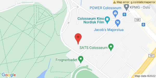 Map displaying event location