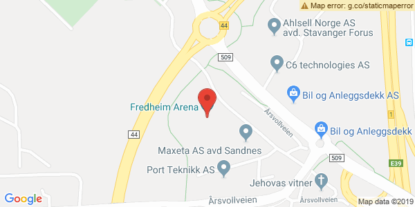 Map displaying event location