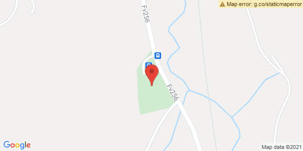 Map displaying event location