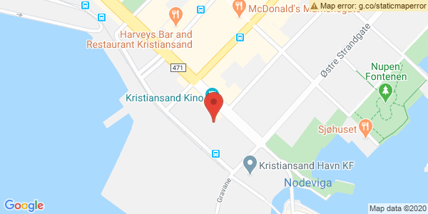 Map displaying event location