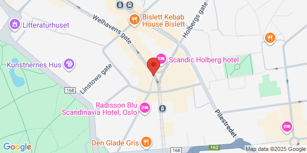 Map displaying event location