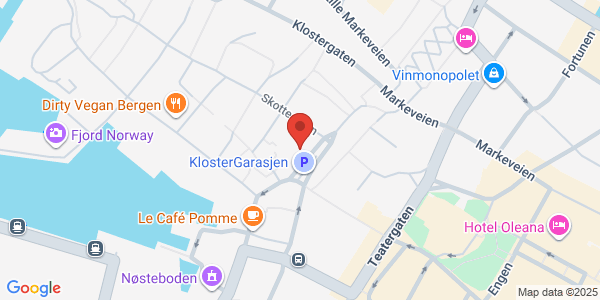 Map displaying event location