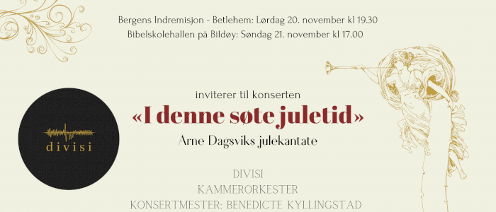 Konsert "I denne søte juletid" - divisi