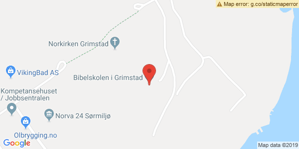 Kart som viser hvor arrangementet foregår