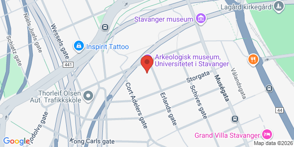 Map displaying event location