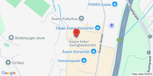 Map displaying event location