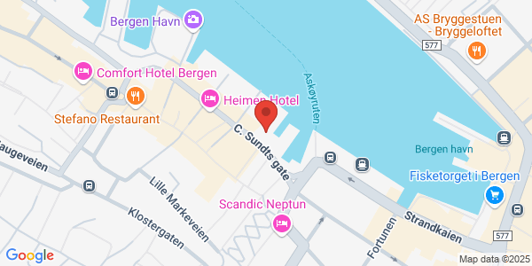 Map displaying event location