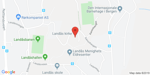 Kart som viser hvor arrangementet foregår