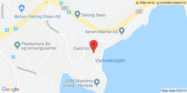Map displaying event location