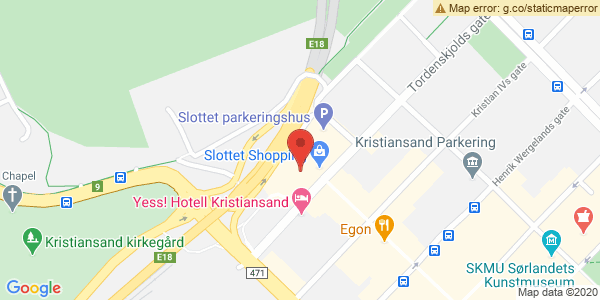 Map displaying event location
