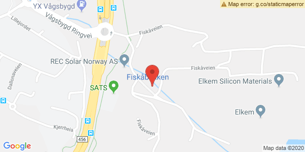 Kart som viser hvor arrangementet foregår