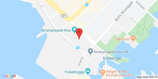 Kart som viser hvor arrangementet foregår