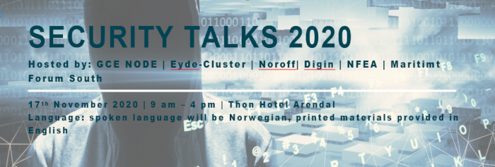 Security Talks 2020 - Cyber Security Conference – 17. nov. 2020 – GCE ...