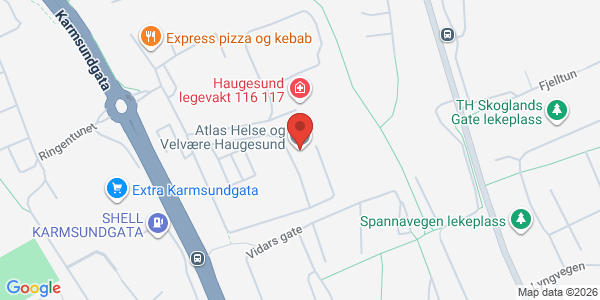 Kart som viser hvor arrangementet foregår