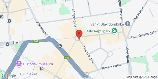 Map displaying event location