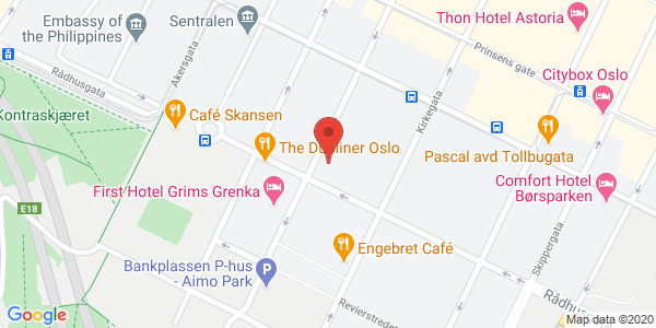 Map displaying event location