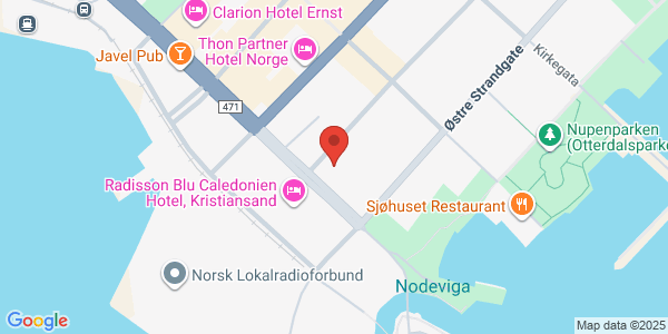 Map displaying event location