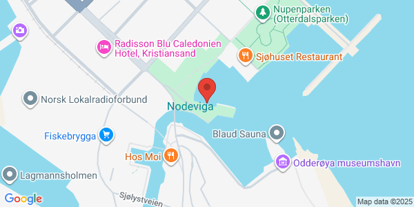 Map displaying event location